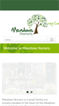 Mobile Screenshot of meadowsnurseries.com